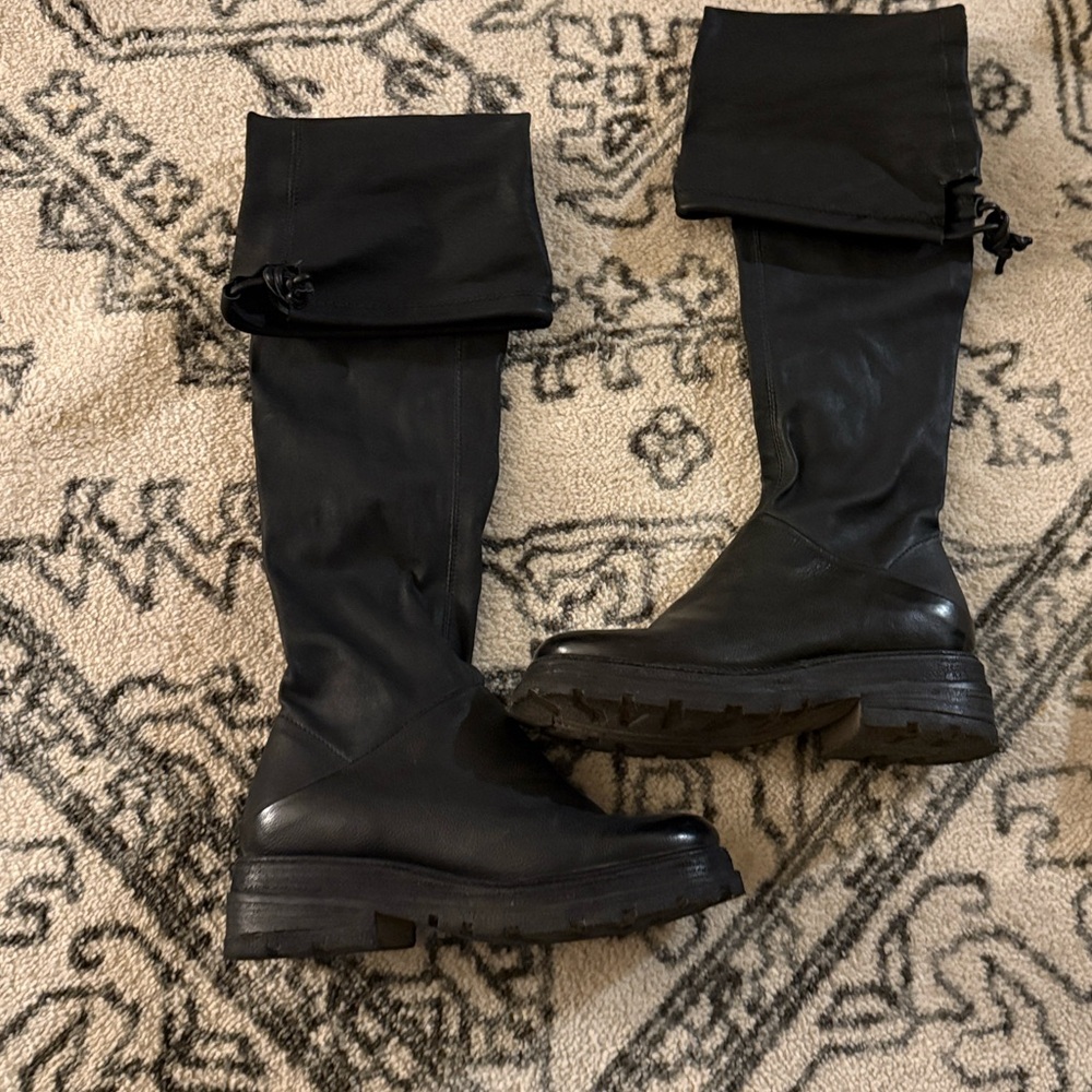 A.S.98 Second Skin Boots Knee High Size 36